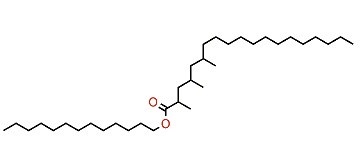 Tridecyl 2,4,6-trimethylnonadecanoate